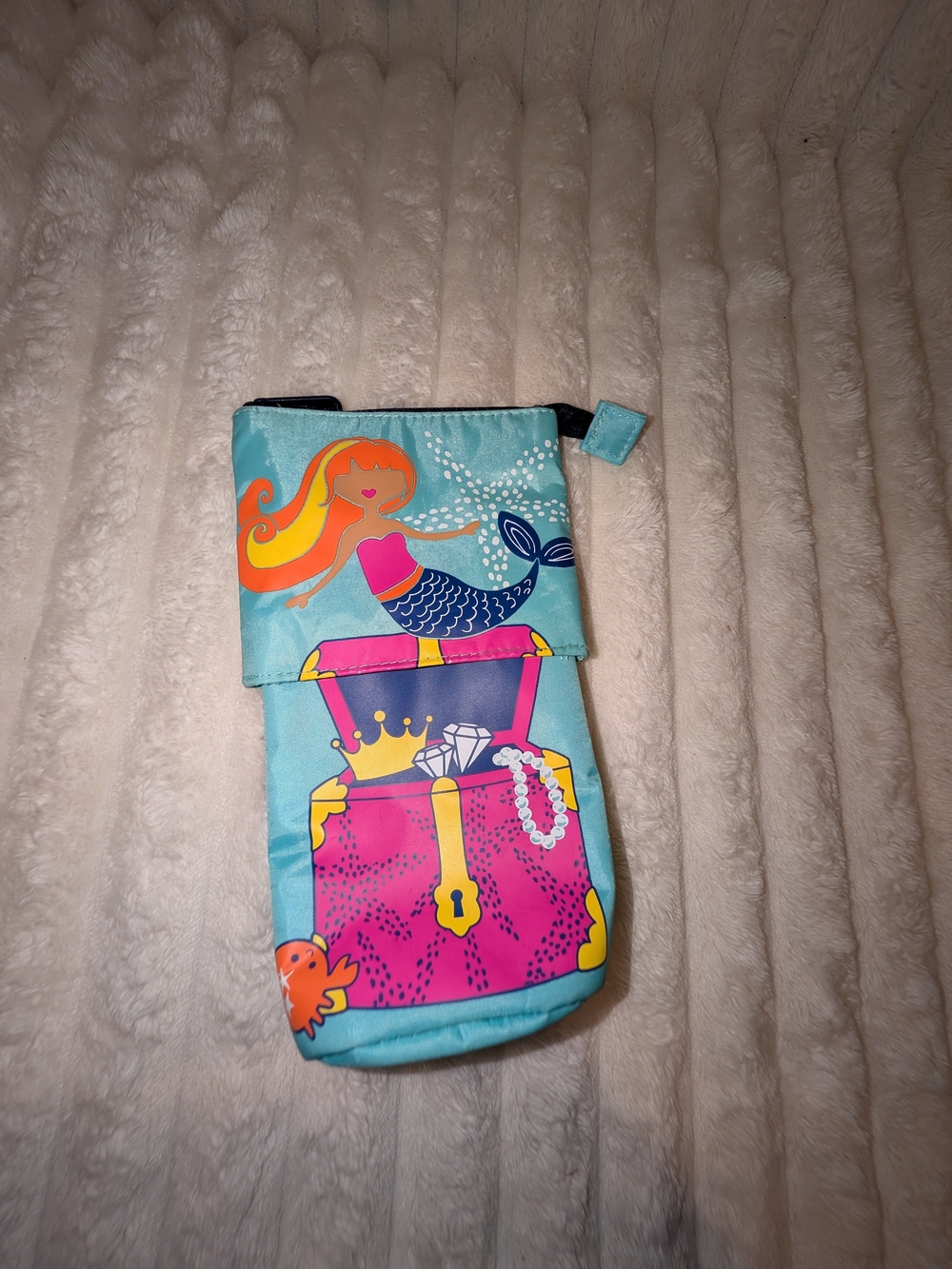 thirty-one Kids Mermaid Treasure Pouch - Teal, Pink, Yellow